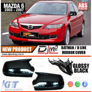 Mzd 6 Batman Mirror Cover Piano Black / 2003-2007 - DTMCM6025995