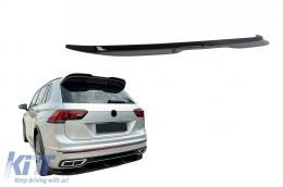 image-71-Nakładka na spoiler dachowy do VW Tiguan II Mk2 R/ R Line Facelift 2020-2024 Czarny