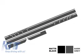 image-4-Naklejka winylowa Ciemno szary dla MERCEDES CLA W117 C117 X117 13-16 A W176 12+