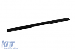 Napellenző BMW 5-ös E60 2003-2010 sedan, fekete lakk-image-6155401