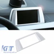 Navi Screen Chrome Frame Cover suitable for BMW X1 F48 15-19-image-6305385
