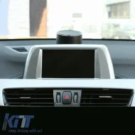 Navi Screen Chrome Frame Cover suitable for BMW X1 F48 15-19-image-6305387