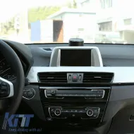 Navi Screen Chrome Frame Cover suitable for BMW X1 F48 15-19-image-6305388