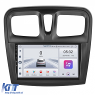 Navigation for Android Dacia Logan Sandero (2012-2020), 9Inch, 4Gb Ram, 64Gb Storage, Bluetooth, Carplay - NAVDC94DXN