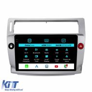 Navigation for Citroen C4, 2004-2009, 9Inch, 4Gb Ram, 64Gb Storage, Carplay - NAVCT94CHK