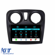 Navigation for Dacia Logan Sandero (2012-2020), 9Inch, 6Gb Ram, 128Gb Storage, Carplay - NAVDC96KBM