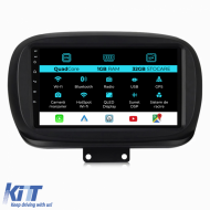 Navigation for Fiat 500x, 2014 - 2020, 9 Inch, 1Gb Ram, 32Gb Storage, Carplay. - NAVFT91NDU