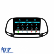 Navigation for Fiat Doblo, 2015-2019, 9Inch, 6Gb Ram, 128Gb Storage, Carplay - NAVFT96CDH