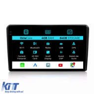 Navigation for Fiat Panda, (2003 - 2012), 9Inch, 4Gb Ram, 64Gb Storage, Carplay - NAVFT94NDI
