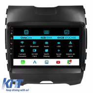 Navigation for Ford Edge, 2015 - 2021, 9 Inch, 4Gb Ram, 64Gb Storage, Carplay - NAVF94NQV