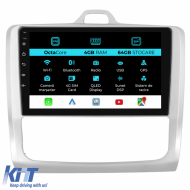 Navigation for Ford Focus, (2004-2012), 9Inch, 4Gb Ram, 64Gb Storage, Carplay - NAVF94RSA