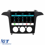 image-32-Navigation for Ford S-Max, 2006 - 2015, 9 inch, 2GB RAM, 64GB storage, Carplay, manual climate control