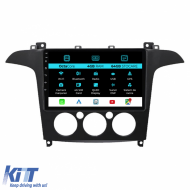 Navigation for Ford, S-Max (2006 - 2015), 9 Inch, 4Gb Ram, 64Gb Storage, Carplay, Manual Climate Control - NAVF94ZAP