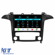 Navigation for Ford S-Max, 2006 - 2015, 9 Inch, 2Gb Ram, 32Gb Storage, Carplay, Automatic Climate Control - NAVF92WMU