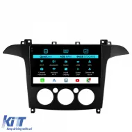 image-0-Navigation for Ford S-Max, 2006 - 2015, QuadCore, 9 Inch, 4Gb Ram, 64Gb Storage, Carplay, Manual Climate Control