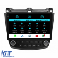 Navigation for Honda Accord VII (2003 - 2008), 10 Inch, 6Gb Ram, 128Gb Storage, Carplay - NAVHN106XFY