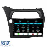 image-38-Navigation for Honda Civic Hatchback (2006 - 2011), 9Inch, 2Gb RAM, 64Gb Storage, Carplay