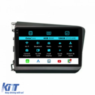 Navigation for Honda Civic IX Sedan (2011-2015), 9Inch, 6Gb Ram, 128Gb Storage, Carplay - NAVHN96HRB