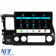 Navigation for Honda Civic VIII Sedan (2006-2011), 10 Inch, 6Gb Ram, 128Gb Storage, Carplay - NAVHN106XZV