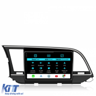 Navigation for Hyundai Elantra, 2015-2018, 9 Inch, 6Gb Ram, 128Gb storage, Carplay - NAVHY96ELN