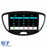 Navigation for Hyundai I10 (2007-2013), QuadCore, 9 Inch, 4Gb Ram, 64Gb Storage, Carplay - NAVHY94JBF