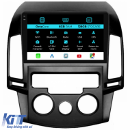 Navigation for Hyundai I30, 2007-2012, 9 Inch, 6Gb Ram, 128Gb Storage, Carplay, Manual Climate Control - NAVHY96OSA