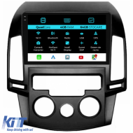 Navigation for Hyundai I30, (2007-2012), QuadCore, 9 Inch, 4Gb Ram, 64Gb Storage, Carplay, Manual Climate Control - NAVHY94MVG
