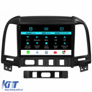 Navigation for Hyundai Santa Fe, (2005-2012), 9 Inch, 2Gb Ram, 32Gb Storage, Carplay. - NAVHY92FHL