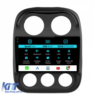 Navigation for Jeep Compass, (2010-2016), 10 Inch, 2Gb Ram, 32Gb Storage, Carplay - NAVJP102BNO