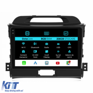 Navigation for Kia Sportage, (2010-2016), 9Inch, 8Gb RAM, 256Gb Storage, Carplay - NAVKA98UWV