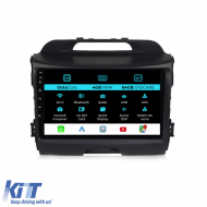 Navigation for Kia Sportage, 2010 - 2016, Android, 9 Inch, 4Gb RAM, 64Gb Storage, Carplay - NAVKA94IVG