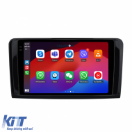 Navigation for Mercedes Benz ML W164 GL X164 (2005 - 2012), 2K Display, 8Gb RAM, 256Gb Storage, Bluetooth, WiFi, Carplay - NAVMB00164FHG