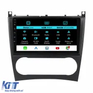 image-6-Navigation for Mercedes C-Class W203, CLK W209 (2005 - 2009), 9Inch, 4Gb Ram, 64Gb Storage, Carplay