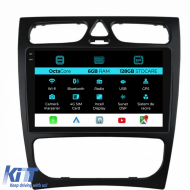 Navigation for Mercedes C-Class W203, CLK W209 (2000 - 2005), 9Inch, 6Gb Ram, 128Gb Storage, Carplay. - NAVMB96NLM