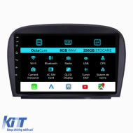 Navigation for Mercedes SL R230 (2001-2011), 9Inch, 8Gb Ram, 256Gb Storage, Carplay. - NAVMB98QIU