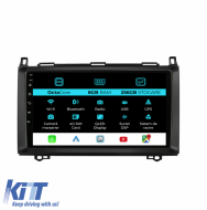Navigation for Mercedes Vito, Sprinter, Viano, B200, A Class (2005-2012), 9 Inch, 8Gb RAM, 256Gb Storage, Carplay - NAVMB98GUD