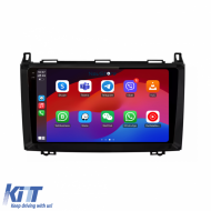 Navigation for Mercedes Vito, Sprinter, Viano, B200 A B Class, Android, 2K Display, 4Gb RAM, 64Gb Storage, Bluetooth, WiFi, Carplay - NAVMB004KYO