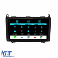 Navigation for Mercedes Vito, Sprinter, Viano, B200, A Class (2005-2012), QuadCore, 9Inch, 4Gb Ram, 64Gb Storage, Carplay. - NAVMB94BXD