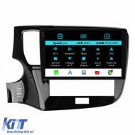 Navigation for Mitsubishi Outlander (2019-2021), QuadCore, 10 Inch, 4Gb Ram, 64Gb Storage, Carplay - NAVMS104CGS