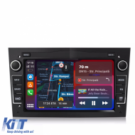 Navigation for Opel, 7 Inch, 2Gb Ram, 32Gb Storage, Waze, Youtube Black - NAVOP72DDD