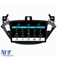 Navigation for Opel, Corsa E Adam (2012-2019), QuadCore, 9Inch, 4Gb Ram, 64Gb Storage, Carplay - NAVOP94NET