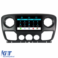 Navigation for Opel Movano, Renault Master, Nissan NV400 (2010-2020), 10Inch, 2Gb Ram, 64Gb Storage, Carplay - NAVRN102JIO