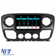 Navigation for Opel Movano, Renault Master, Nissan NV400 (2010-2020), 10 Inch, 8Gb Ram, 256Gb Storage, Carplay - NAVRN108DOM