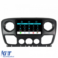 Navigation for Opel Movano, Renault Master, Nissan NV400 (2010-2020), 10Inch, 2Gb Ram, 32Gb Storage, Carplay - NAVRN102PMF