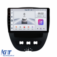 Navigation for Peugeot 107, Citroen C1, Toyota Aygo (2005 - 2015), 10 Inch, 4Gb Ram, 64Gb Storage, Bluetooth, WiFi, Carplay - NAVPG104USU