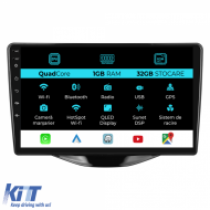 Navigation for Peugeot 107, Citroen C1, Toyota Aygo (2014 - 2022), 9Inch, 1Gb Ram, 32Gb Storage, Carplay. - NAVCT91AQF