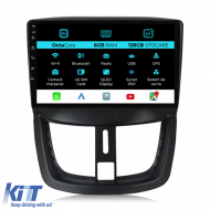Navigation for Peugeot 207, (2006-2015), 9Inch, 6Gb Ram, 128Gb Storage, Carplay - NAVPG96OCF