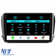 Navigation for Peugeot 208, 2008 (2013-2018), 10Inch, 2Gb Ram, 32Gb Storage, Carplay - NAVPG102AMU