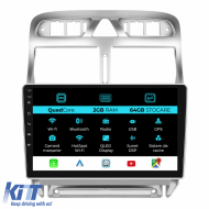 Navigation for Peugeot 307 (2000-2013), 9Inch, 2Gb Ram, 64Gb Storage, Carplay - NAVPG92FKV