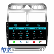 Navigation for Peugeot 307 (2000-2013), 9Inch, 6Gb Ram, 128Gb Storage, Carplay - NAVPG96WHT